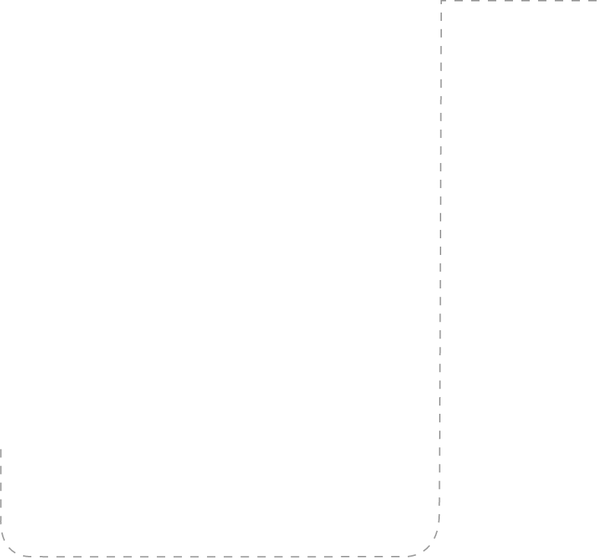 Dotted line connecting account opening steps